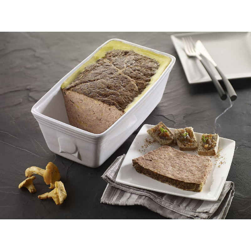 Terrine de Canard Au Giroles 20% Foie gras
