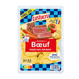 Ravioli Lustucru Selection Boeuf - 300g
