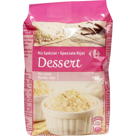 Riz rond spécial dessert 500GR
